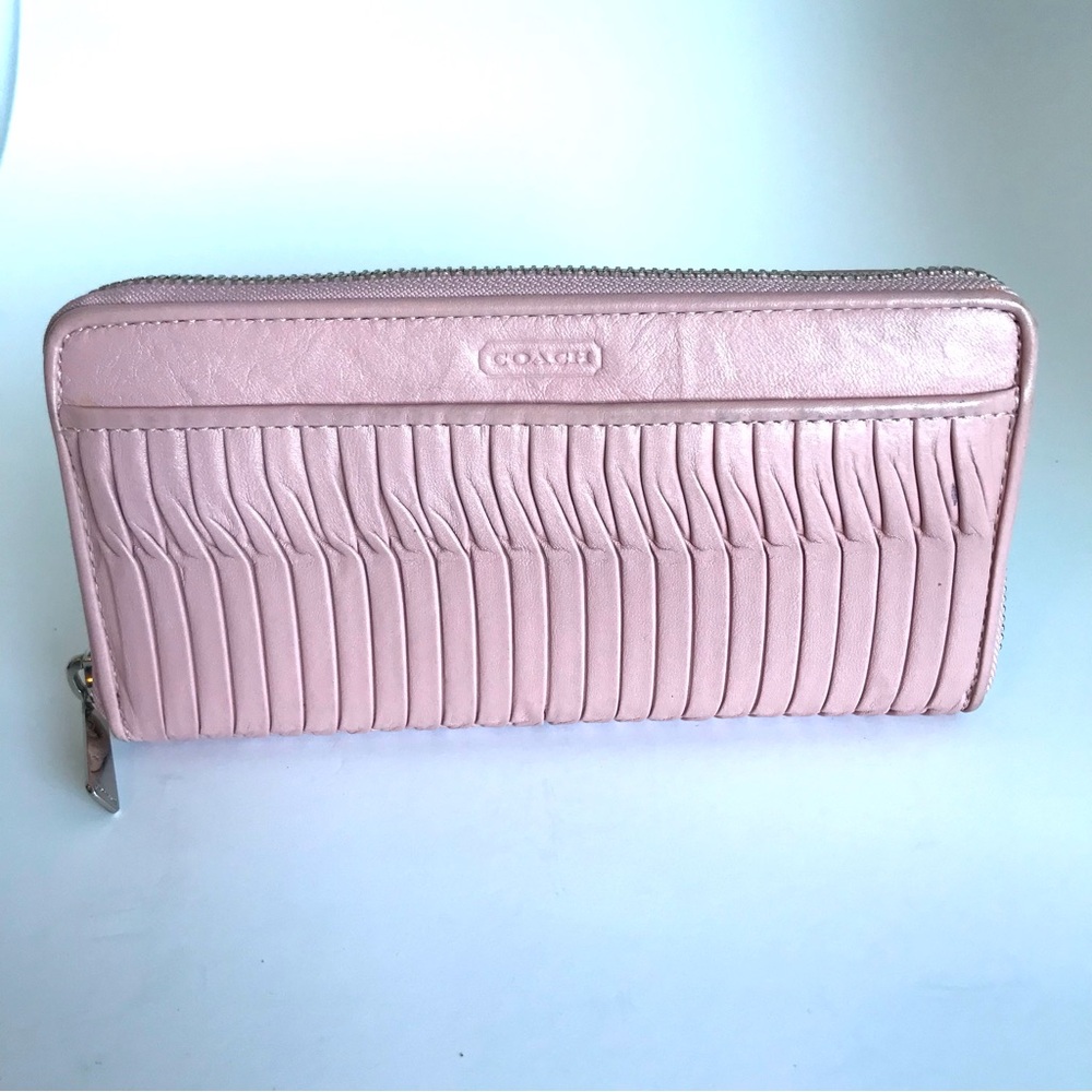 Coach Madison Gathered Accordion Wallet - Picture 1 of 7